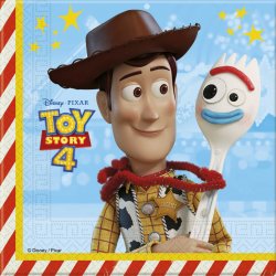 Procos Toy Story 4 ubrousky 20ks 2V 33x33cm