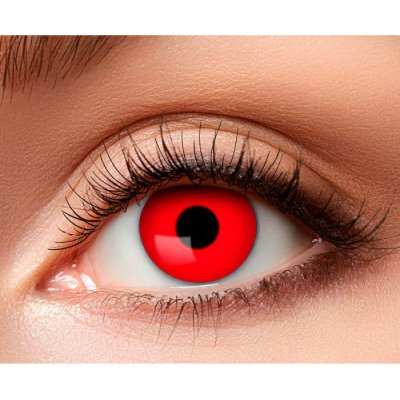 Růžové crazy kontaktní čočky týdenní – Zboží Mobilmania