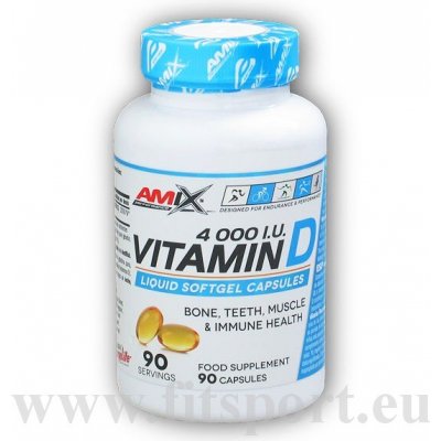Amix Performance Series Vitamin D3 4000IU 90 tobolek – Hledejceny.cz