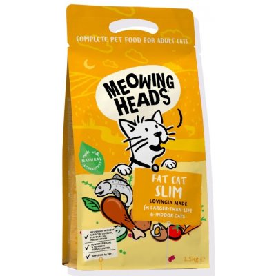 Meowing Heads Barking Fat Cat Slim NEW 1,5 kg – Zboží Mobilmania