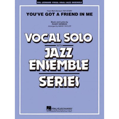 You've Got a Friend in Me from TOY STORY Vocal Solo with Jazz Ensemble partitura + party – Hledejceny.cz