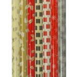 Dárkový balicí papír Buon Natale 2 x 0,7 m, mix motivů – Sleviste.cz