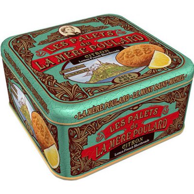 La Mére Poulard Coffret Lemon French shortbread plech 250 g – Sleviste.cz