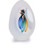 Artcristal Bohemia Broušené těžítko trojbrus - dekor 06 Barva: Modrá / Tyrkysová / Topaz, Výška: 7 cm – Hledejceny.cz