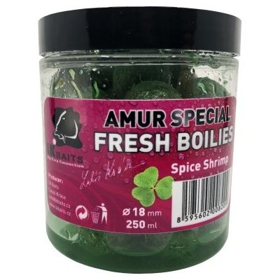 LK Baits Boilies Fresh Euro Economic 250ml 18mm amur special spice shrimp