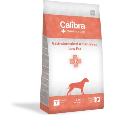 Calibra VD Dog Gastrointestinal&Pancreas Low Fat 2 kg