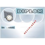 VIZINGR Volejbal diplom A4 č.19 Volej. č.19 BEZ TEXTU – Zboží Dáma