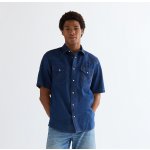 Wrangler Western pánská džínová košile krátký rukáv 112378127 Caroline Creek – Sleviste.cz