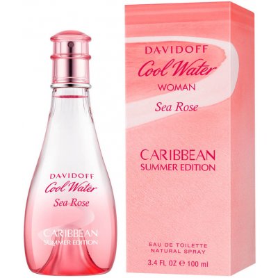 Davidoff Cool Water Woman Sea Rose Caribbean Summer Edition toaletní voda dámská 100 ml – Hledejceny.cz