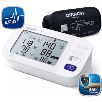 Omron M6 Comfort Afib digitální tlakoměr + síťový zdroj – Zboží Mobilmania
