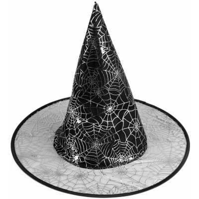 Dětský klobouk čarodějnice pavučina – Zboží Mobilmania