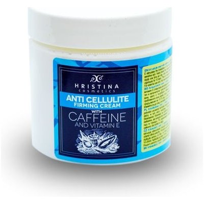 Hristina přírodní anticelulitidní krém s kofeinem a vitaminem E 200 ml – Zboží Mobilmania