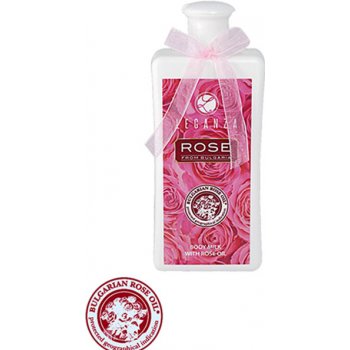 Leganza Rose tělové mléko (Bulgarian Rose Oil) 200 ml