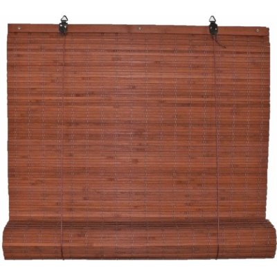 Košíkárna Bambusová roleta 120x250 cm Hnědá – Zboží Mobilmania