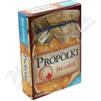 Propolki bez cukru 16 pastilek