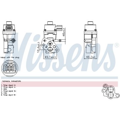 AGR-Ventil NISSENS 98365 – Hledejceny.cz