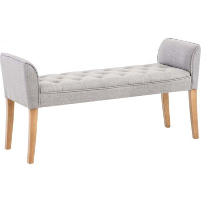 Design-Shop Cleopatra Chaiselongue světle šedá – Zboží Dáma Design-Shop Cleopatra Chaiselongue světle šedá – Zboží Dáma
