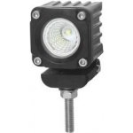LED světlo mini čtvercové, 1x10W, 36x36mm, rozptýlený paprsek, ECE R10 – Hledejceny.cz