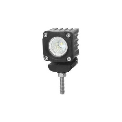 LED světlo mini čtvercové, 1x10W, 36x36mm, rozptýlený paprsek, ECE R10 – Hledejceny.cz