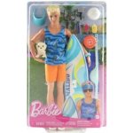 Barbie Ken surfař s doplňky – Zboží Mobilmania