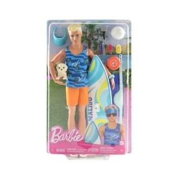 Barbie Ken surfař s doplňky