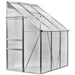 DEMA hliníkový skleník 193x127x218 cm Antwerpen 47086D – Zboží Dáma