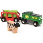 Brio Farmářský vlak na baterie – Zboží Mobilmania