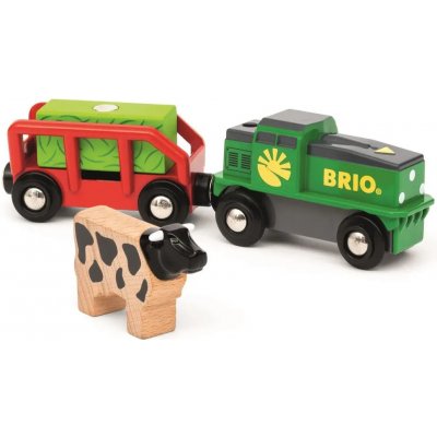 Brio Farmářský vlak na baterie – Zboží Mobilmania