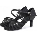 Lelka taneční boty na latino W217 black – Zboží Dáma