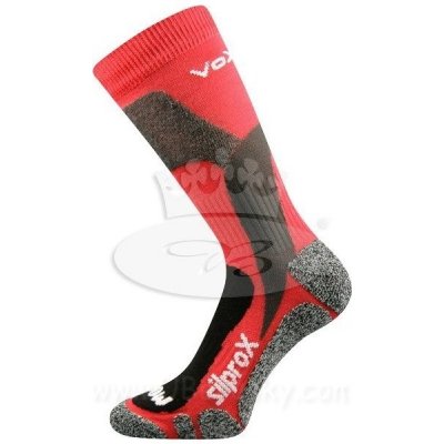 VoXX ponožky Ero Snow červená – Zboží Mobilmania