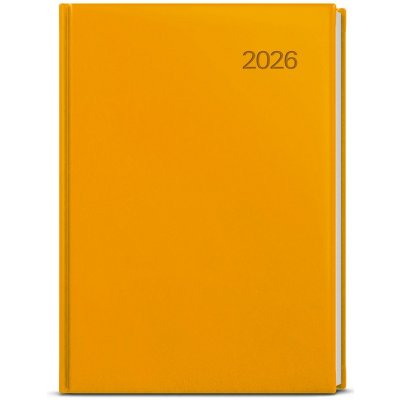 Baloušek Tisk Adam Vivella B6 denní 2026 okrový – Zboží Dáma