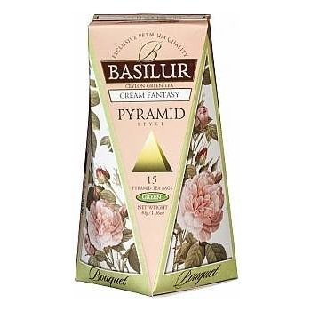 Basilur Bouquet Cream Fantasy Pyramid 15 x 2 g