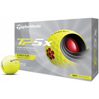 TaylorMade balls TP5x 21 5-plášťový 3 ks