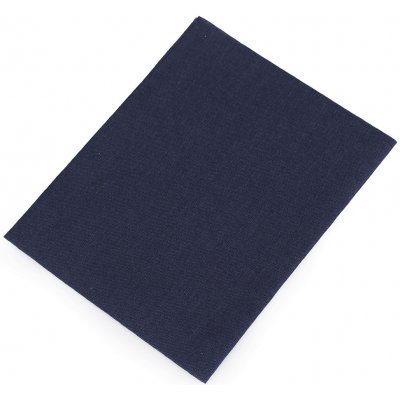 Stoklasa Klasická nažehlovací záplata, textilní bavlněná 050414, tmavě modrá, 17x45cm