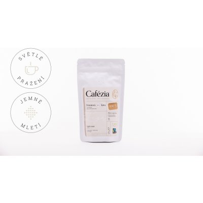 Cafézia Light Roast mletá Espresso jemně pražená BIO 125 g