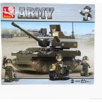 Sluban B9800 Tank Leopard s motorkou 258 ks – Zboží Dáma