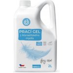 Nanolab Prací gel z Marseillského mýdla pro citlivou pokožku Bez vůně 2 l – Zboží Dáma