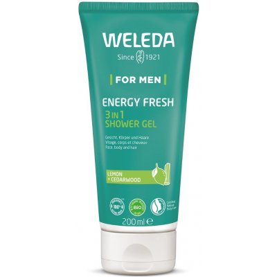 Weleda Pánský sprchový gel 3v1 Energy Fresh 200 ml – Zbozi.Blesk.cz