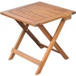 Sunfun Diana Zahradní stolek odkládací, akátové dřevo, 45 x 45 x 45 cm, 22,5 cm – Hledejceny.cz