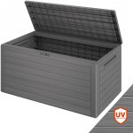 Casaria Box Woody 280L hnědý – Hledejceny.cz
