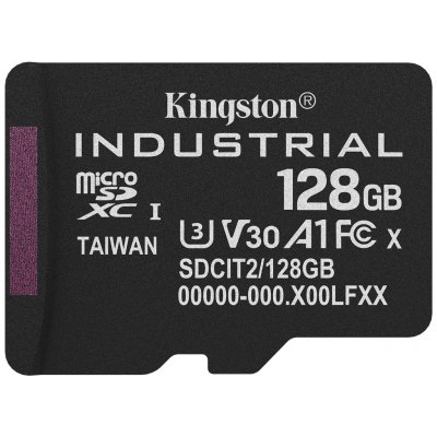 Kingston Industrial Micro SDXC 128GB SDCIT2/128GBSP – Sleviste.cz
