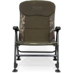 Nash Křeslo Bank Life Reclining Chair Camo – Hledejceny.cz
