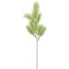 Květina Dekorační větvička borovice zelená, 39 cm