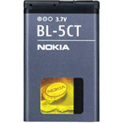 Baterie NOKIA BL-5CT 3720c/6303c/6730c5220 Xpress Music, Li-ION 1050 mAh, originální, bulk