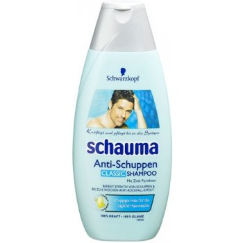 Schauma Classic pánský šampon proti lupům pro normální vlasy s lupy 400 ml