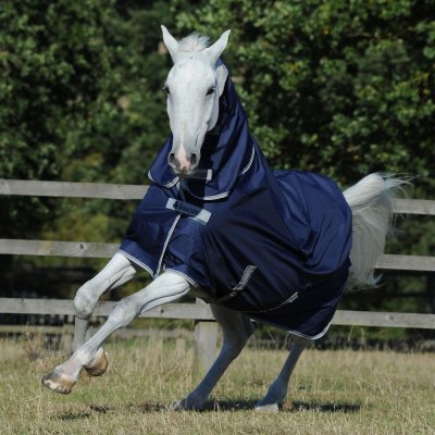 Bucas Deka termo výběhová Freedom s krkem modrá – Zboží Mobilmania