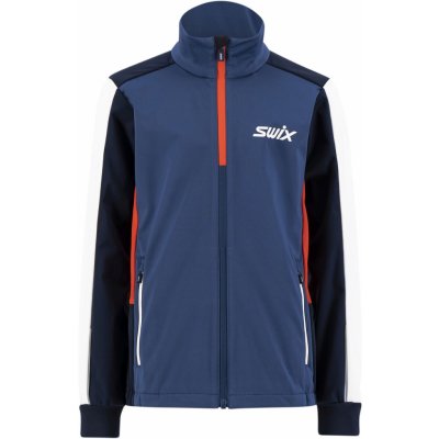 Swix Cross jacket Jr Lake Blue – Zboží Mobilmania