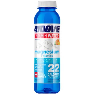 4Move Magnesium Voda vitamínová 6 x 0,556 l – Hledejceny.cz