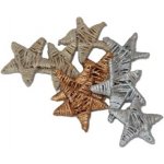 Lata star 5 cm silver – Hledejceny.cz