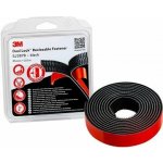 3M samolepící suchý zip Dual-Lock SJ387B, černý, 25 mm x 2,5 m v blistru – Hledejceny.cz